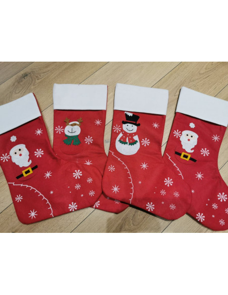 Botte de Noël motif