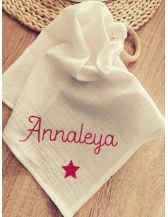 Doudou en lange avec anneau