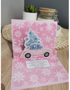 Carte à gratter Hiver