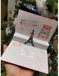 Carte à gratter voyage à Paris