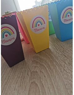 Pot pop corn Arc en ciel 2