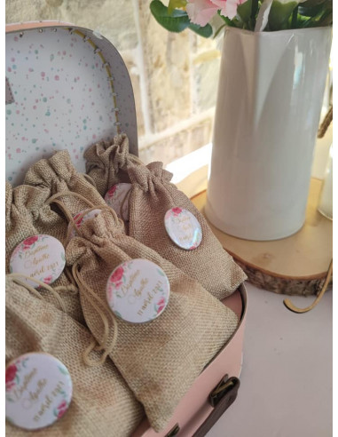 Badge épingle champêtre