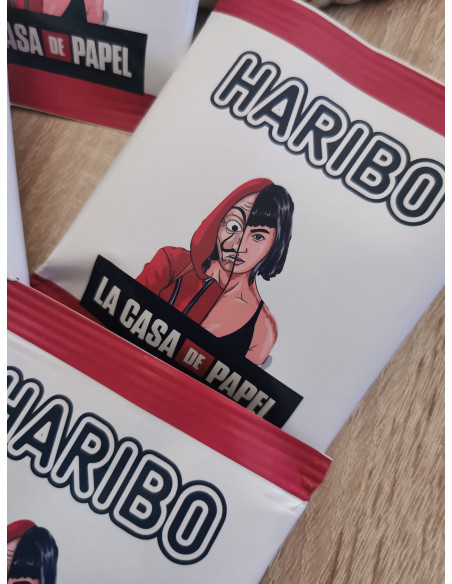 Bonbons personnalisés casa de papel "Tokyo"