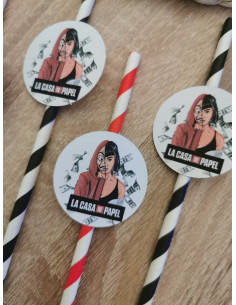 Pailles casa de papel Tokyo