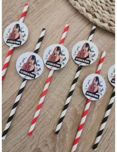 Pailles casa de papel Tokyo