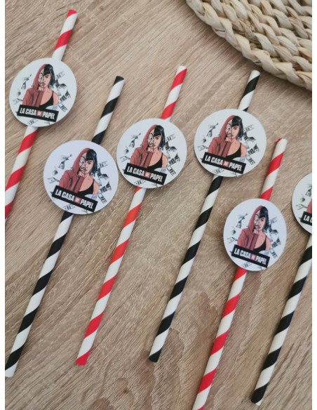 Pailles casa de papel Tokyo