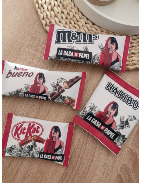 Bonbons personnalisés casa de papel "Tokyo"