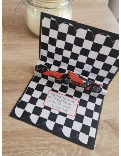 Carte à gratter formule 1