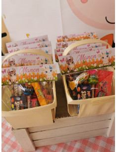 Sac invités bonbons la ferme