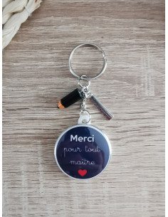 Porte clé Merci pour tout...