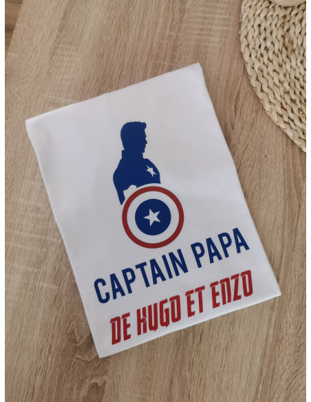 tee shirt CAPTAIN PAPA