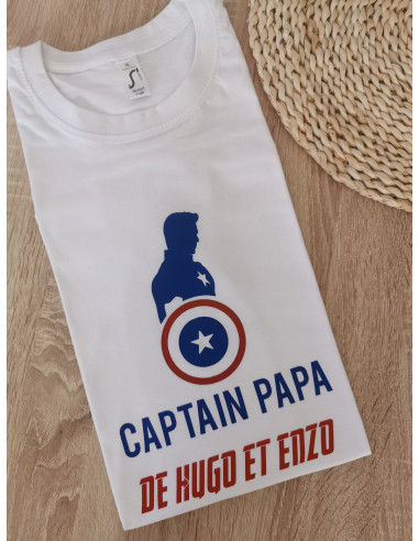 tee shirt CAPTAIN PAPA