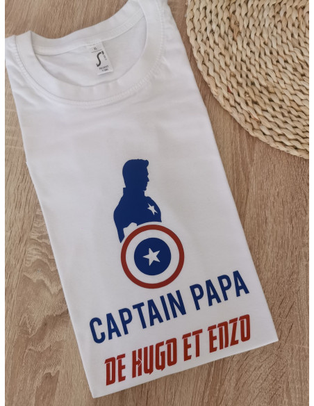 tee shirt CAPTAIN PAPA