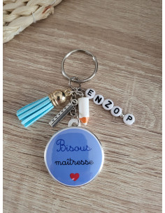 Porte clé bisous