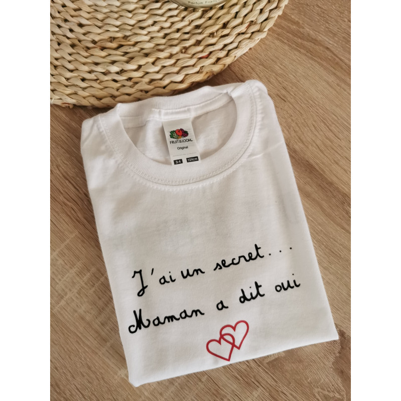 T-shirt enfant “Papa et maman vont se...
