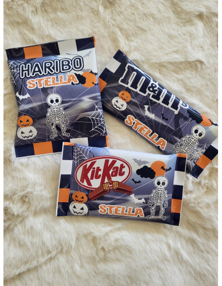 Gourmandise halloween Squelette