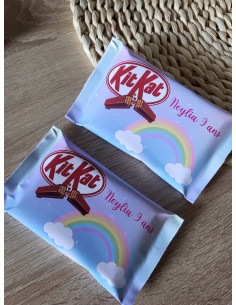 Kit kat arc en ciel pastel