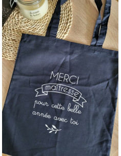 sac Tote bag  merci maîtresse