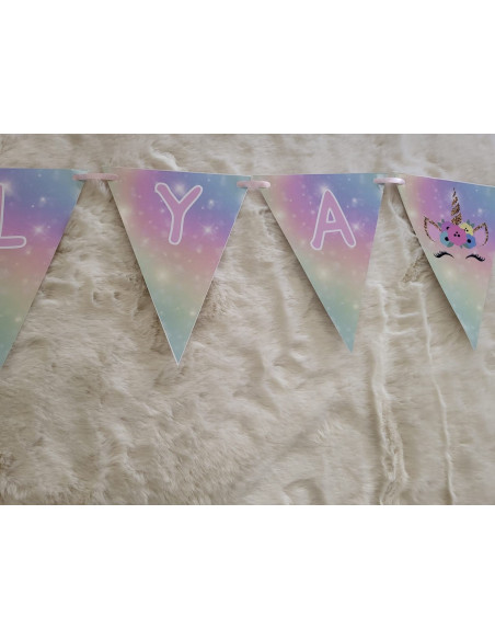 Banderole Licorne