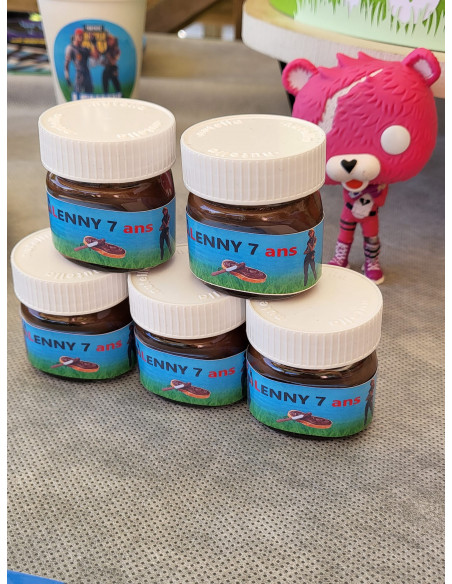 Mini nutella à personnaliser