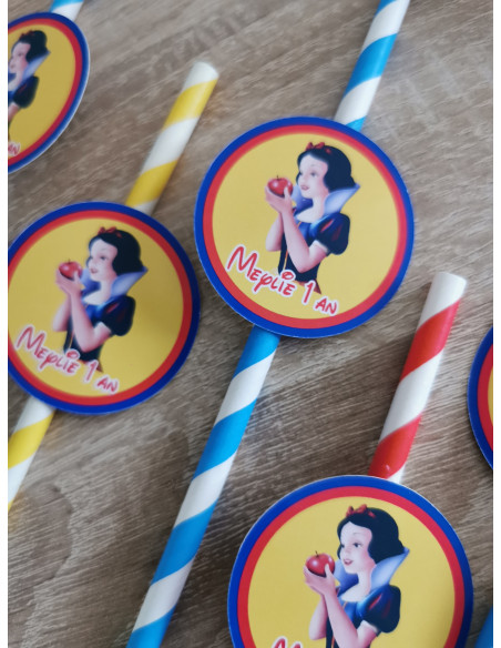 Pailles personnalisées