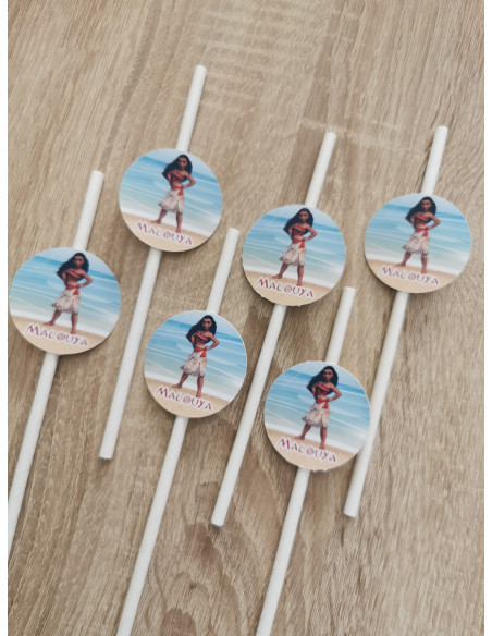 Pailles personnalisées