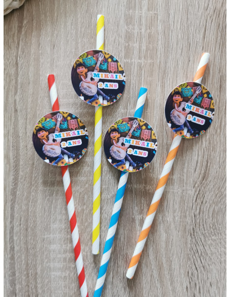 Pailles personnalisées