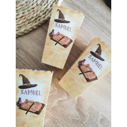 Pot pop corn personnalisé