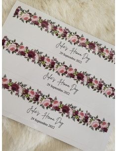 Etiquette bouteille henna day