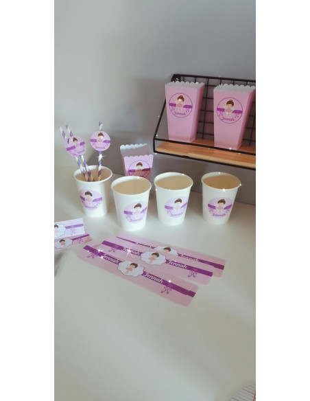 Etiquette bouteille danseuse