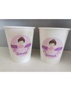 Verre personnalisé danseuse 2