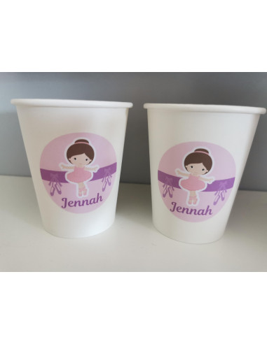 Verre personnalisé danseuse Verre personnalisé danseuse