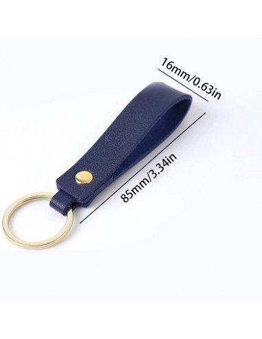 Porte clé cuir