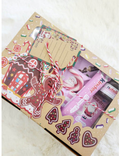 Christmas box Père noël rose 2