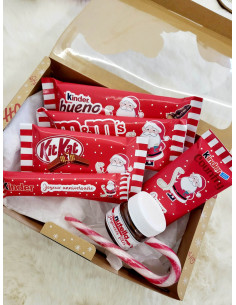 Christmas box Père noël rouge