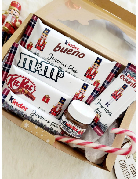 Box chocolat noël Casse noisette