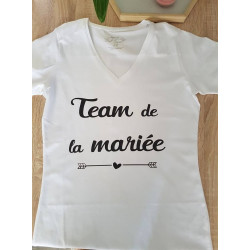 Tee-shirt TEAM de la mariée