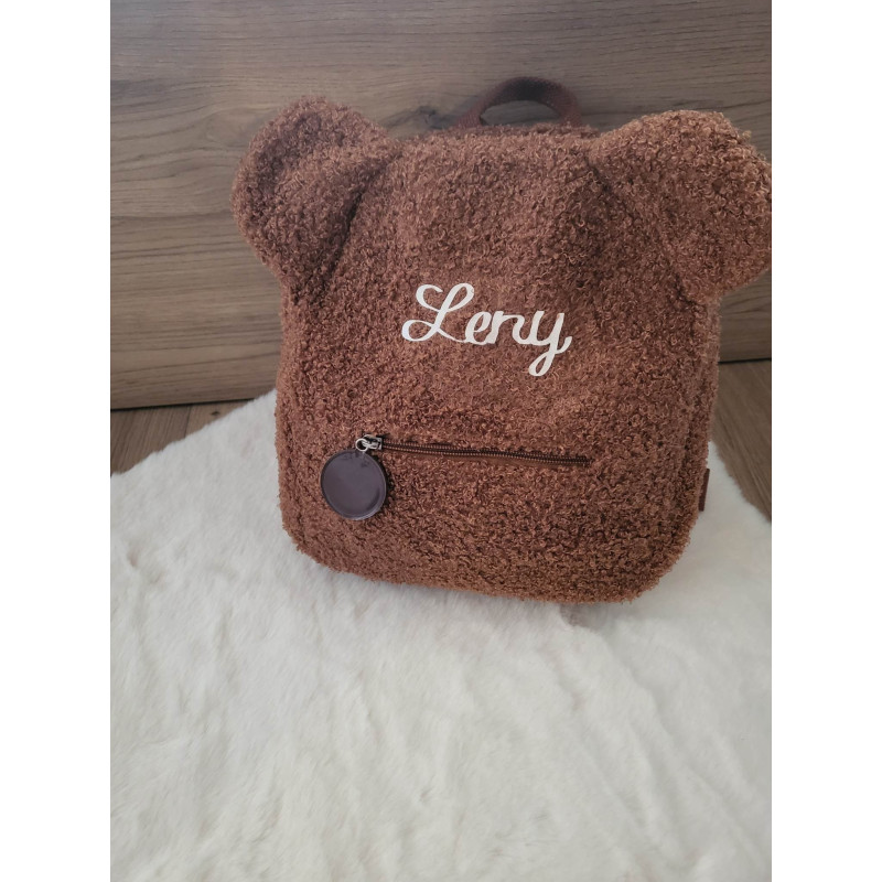 Sac à dos ourson personnalisé avec...