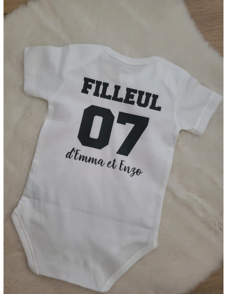 Body filleul / filleule