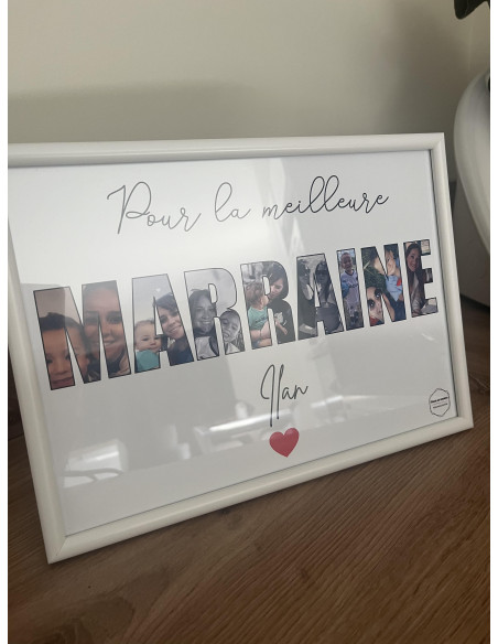 Affiche photo personnalisée