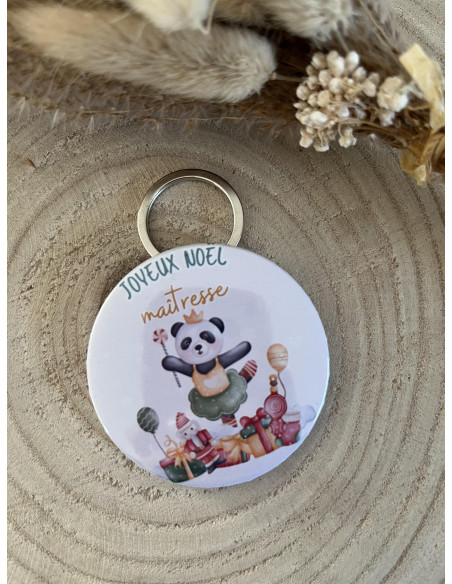 Porte clé personnalisé noël