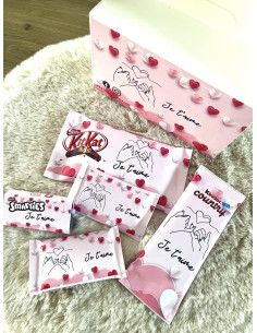 Box chocolat Saint valentin