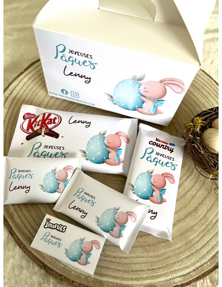 Box chocolat Motif Pâques