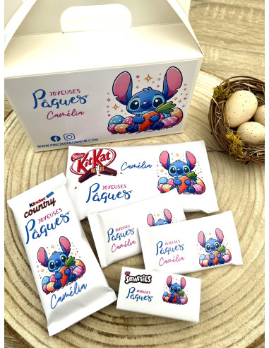Box chocolat Pâques Stitch