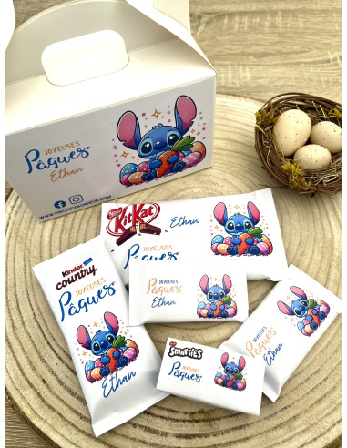 Box chocolat Pâques Stitch