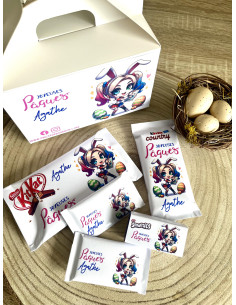Box chocolat Pâques Harley...