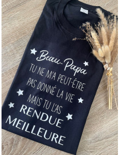 tee shirt beau papa