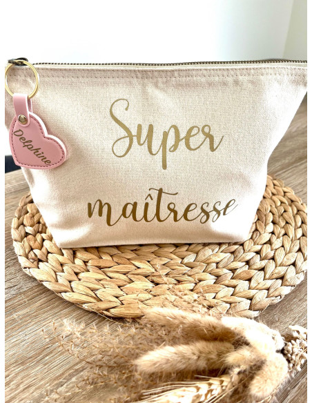 Pochette Super  avec porte clé