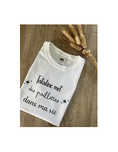 Tee shirt  "met des...