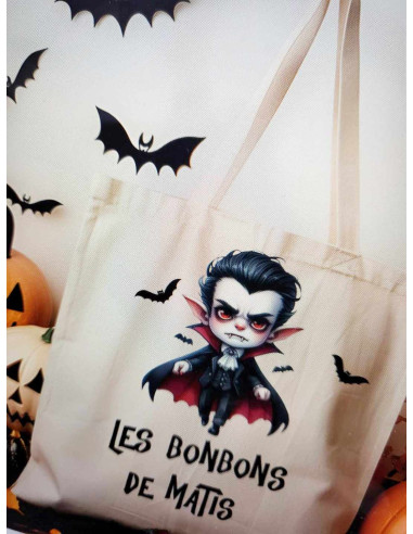 Sac tote bag halloween Dracula